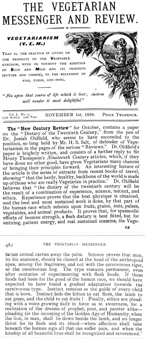 Dietary of the Twentieth Century