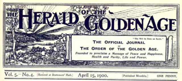 The Herald of the Golden Age 1900