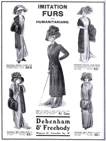 The Order of the Golden Age advert - Imitation Fur for Humanitarians